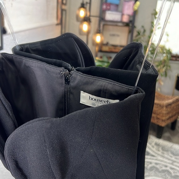 HOUSE OF CB 'Lydia' Black Plunge Corset NWOT - Picture 10 of 11